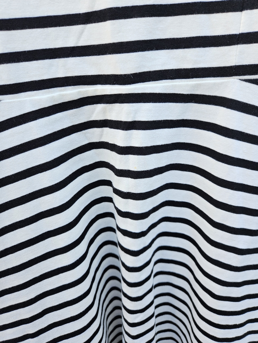 Old Navy Classic Black and White Striped Casual Dress Women's Size M - Picture 7 of 16
